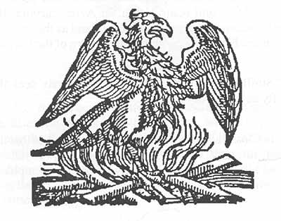 According to the Egyptian Satanic Mysteries the Phoenix Bird lives for